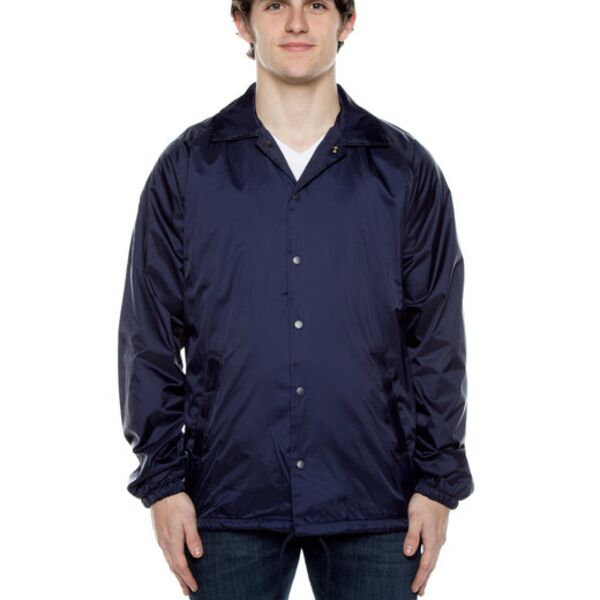 Unisex Nylon Modern Fit Coach Jacket Thumbnail