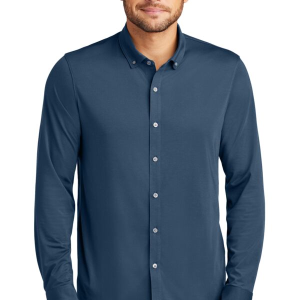 Stretch Jersey Long Sleeve Shirt Thumbnail