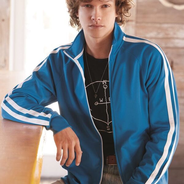Men's Lightweight Poly-Tech Full-Zip Track Jacket Thumbnail