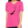 Missy's Relaxed Jersey Short-Sleeve V-Neck T-Shirt Thumbnail