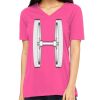Missy's Relaxed Jersey Short-Sleeve V-Neck T-Shirt Thumbnail