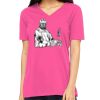 Missy's Relaxed Jersey Short-Sleeve V-Neck T-Shirt Thumbnail