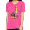 Missy's Relaxed Jersey Short-Sleeve V-Neck T-Shirt Thumbnail