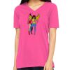 Missy's Relaxed Jersey Short-Sleeve V-Neck T-Shirt Thumbnail