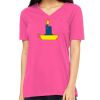 Missy's Relaxed Jersey Short-Sleeve V-Neck T-Shirt Thumbnail