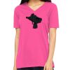 Missy's Relaxed Jersey Short-Sleeve V-Neck T-Shirt Thumbnail
