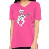 Missy's Relaxed Jersey Short-Sleeve V-Neck T-Shirt Thumbnail