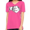 Missy's Relaxed Jersey Short-Sleeve V-Neck T-Shirt Thumbnail