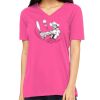 Missy's Relaxed Jersey Short-Sleeve V-Neck T-Shirt Thumbnail