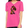 Missy's Relaxed Jersey Short-Sleeve V-Neck T-Shirt Thumbnail