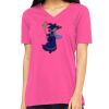 Missy's Relaxed Jersey Short-Sleeve V-Neck T-Shirt Thumbnail