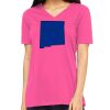 Missy's Relaxed Jersey Short-Sleeve V-Neck T-Shirt Thumbnail
