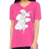 Missy's Relaxed Jersey Short-Sleeve V-Neck T-Shirt Thumbnail
