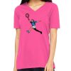 Missy's Relaxed Jersey Short-Sleeve V-Neck T-Shirt Thumbnail