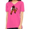 Missy's Relaxed Jersey Short-Sleeve V-Neck T-Shirt Thumbnail