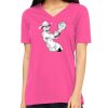 Missy's Relaxed Jersey Short-Sleeve V-Neck T-Shirt Thumbnail