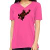 Missy's Relaxed Jersey Short-Sleeve V-Neck T-Shirt Thumbnail