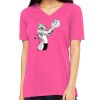 Missy's Relaxed Jersey Short-Sleeve V-Neck T-Shirt Thumbnail