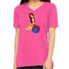 Missy's Relaxed Jersey Short-Sleeve V-Neck T-Shirt Thumbnail