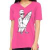 Missy's Relaxed Jersey Short-Sleeve V-Neck T-Shirt Thumbnail