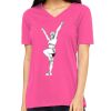 Missy's Relaxed Jersey Short-Sleeve V-Neck T-Shirt Thumbnail