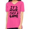 Missy's Relaxed Jersey Short-Sleeve V-Neck T-Shirt Thumbnail