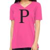 Missy's Relaxed Jersey Short-Sleeve V-Neck T-Shirt Thumbnail