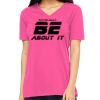 Missy's Relaxed Jersey Short-Sleeve V-Neck T-Shirt Thumbnail