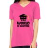 Missy's Relaxed Jersey Short-Sleeve V-Neck T-Shirt Thumbnail