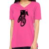Missy's Relaxed Jersey Short-Sleeve V-Neck T-Shirt Thumbnail