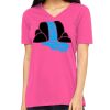 Missy's Relaxed Jersey Short-Sleeve V-Neck T-Shirt Thumbnail