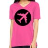 Missy's Relaxed Jersey Short-Sleeve V-Neck T-Shirt Thumbnail