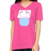 Missy's Relaxed Jersey Short-Sleeve V-Neck T-Shirt Thumbnail