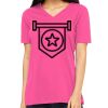 Missy's Relaxed Jersey Short-Sleeve V-Neck T-Shirt Thumbnail