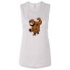 Ladies' Bella Flowy Scoop Muscle Tank Thumbnail