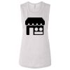 Ladies' Bella Flowy Scoop Muscle Tank Thumbnail