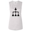 Ladies' Bella Flowy Scoop Muscle Tank Thumbnail