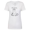 Next Level The Ideal V T-Shirt Thumbnail