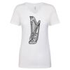 Next Level The Ideal V T-Shirt Thumbnail