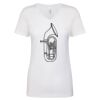 Next Level The Ideal V T-Shirt Thumbnail