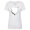 Next Level The Ideal V T-Shirt Thumbnail
