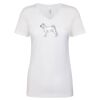 Next Level The Ideal V T-Shirt Thumbnail
