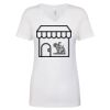 Next Level The Ideal V T-Shirt Thumbnail